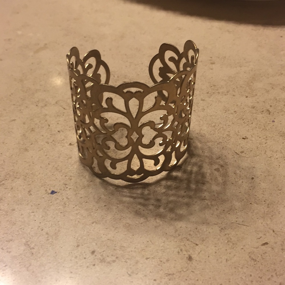 Gold cuff